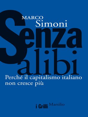 cover image of Senza alibi